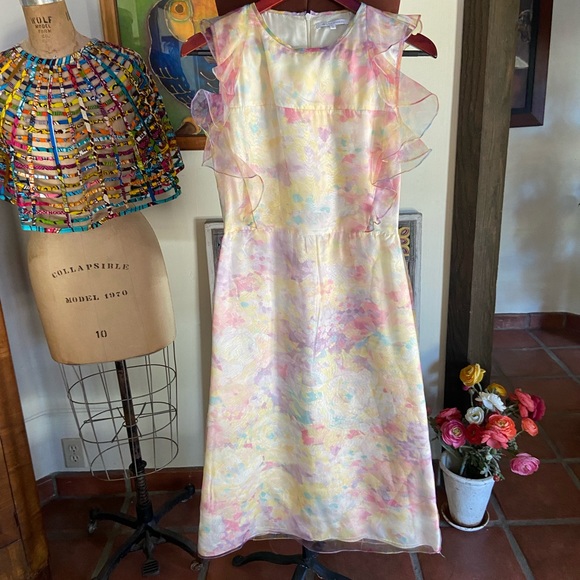 Amazing Rare Lagi Nadeau Ruffle Dress - Picture 2 of 15